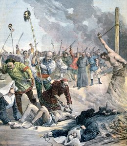 Masacres en China, 1891 de Henri Meyer