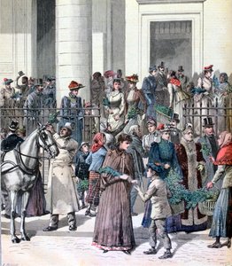 Domingo de Ramos, Semana Santa, París, 1891