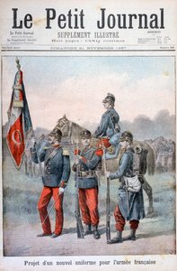Nuevos uniformes propuestos del ejército francés, 1897 de Henri Meyer
