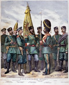 Infantería rusa de Henri Meyer