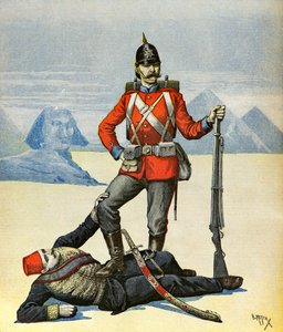 Sátira de los ingleses en Egipto de Henri Meyer