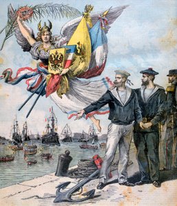 La Entente Franco-Rusa, 1893 de Henri Meyer