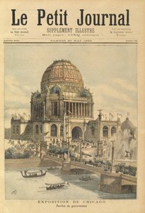 El Pabellón del Gobierno en la Exposición de Chicago, de Le Petit Journal, 20 de mayo de 1893 de Henri Meyer