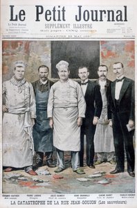 La catástrofe de la Rue Jean-Goujon, París, 1897 de Henri Meyer