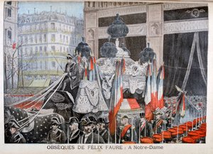 El funeral del presidente Félix Faure, el 23 de febrero de 1899 de Henri Meyer