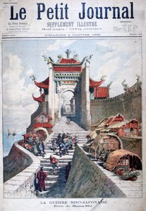 La puerta de Shanghái, China, Guerra Sino-Japonesa, 1895 de Henri Meyer