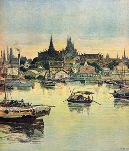 Vista de Bangkok de Henri Meyer
