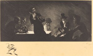 El jugador de mandolina de Henri Patrice Dillon