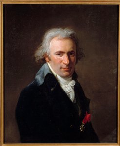 Retrato de Jean Baptiste Canthaney dit Clery (1759-1809) valet de chambre de Luis XVI en el templo