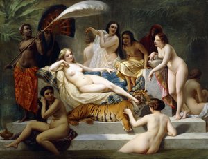 Odalisca, 1858 de Henri Pierre Picou