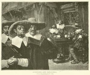 Puritanos y caballeros de Henri Pille