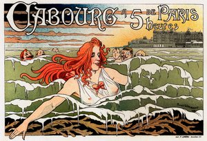 Casino de Cabourg, Póster, 1896