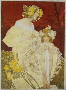 Palacio de la Mujer. Exposición de 1900 de Henri Henri Antoine Théodore Livemont