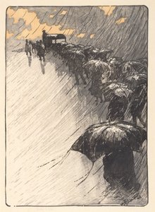 El entierro en Trestraou de Henri Rivière