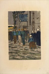 El Perdón de Sainte-Anne-la-Palud de Henri Rivière