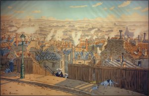París con vista a Montmartre
