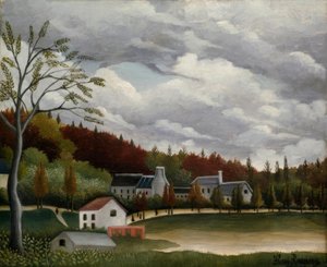 El Bièvre en Gentilly de Henri Rousseau