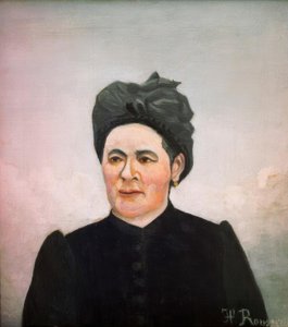 Retrato de mujer de Henri Rousseau