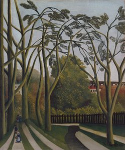 Las orillas del Bièvre cerca de Bicêtre, ca. 1908-09 de Henri Rousseau