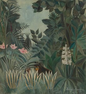 La Jungla Ecuatorial de Henri Rousseau