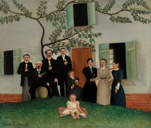 La Familia (La Famille) de Henri Rousseau