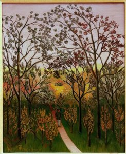 Un rincón del plateau de Bellevue de Henri Rousseau