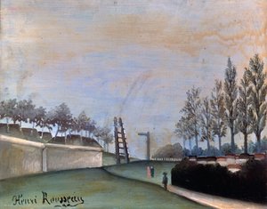 Vista de Vanves de Henri Rousseau