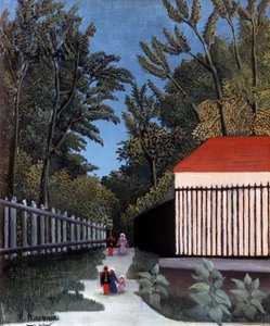 Vista del Parque Montsouris, 1910