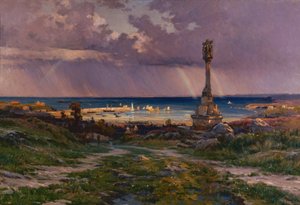 Después de la tormenta en Portrieux de Henri Saintin