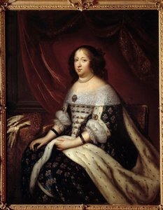 Retrato de la Reina de Francia Ana de Austria (1601-1666) de Henri Testelin