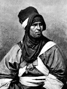 Un hombre Targui, 1895