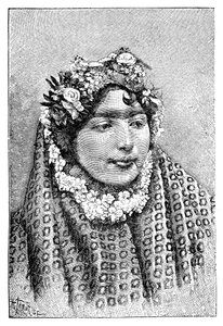 Una noble dama persa, 1895