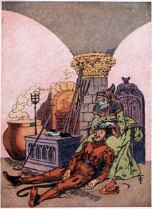 El compañero del diablo le arranca un pelo de Henri Thiriet