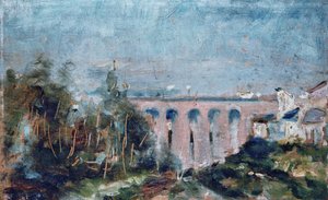 El viaducto de Castelviel en Albi, 1880