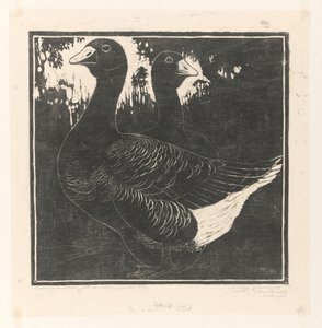 Toulouse ganzen (título original del objeto) de Henri Verstijnen (signed by artist)