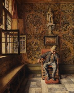 El hombre de la silla de Henri de Braekeleer