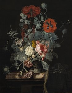 Bodegón floral de Henri de Fromantiou