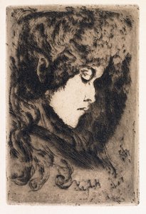 Cabeza de Mujer de Henri de Groux