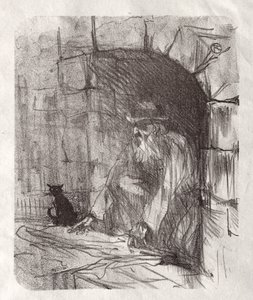 Al pie del Sinaí: Una Trastienda en Cracovia de Henri de Toulouse-Lautrec