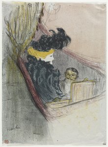 Un idilio principesco, Clara Ward de Henri de Toulouse-Lautrec