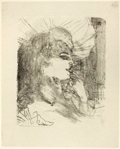 Anna Held, de Trece Litografías de Henri de Toulouse-Lautrec