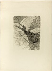 En el Mar por la Noche, de Mélodies de Désiré Dihau de Henri de Toulouse-Lautrec