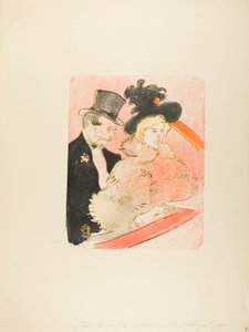 En el concierto de Henri de Toulouse-Lautrec