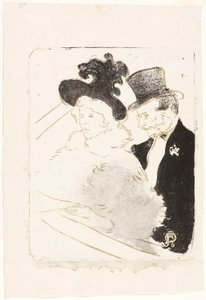 En el concierto de Henri de Toulouse-Lautrec