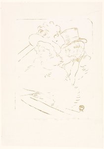 En el concierto de Henri de Toulouse-Lautrec