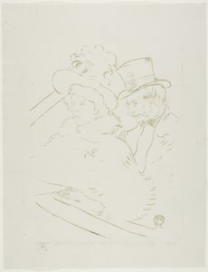 En el concierto de Henri de Toulouse-Lautrec