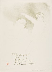 En el Variétés: Mademoiselle Lender y Brasseur