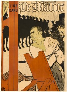 Al pie del patíbulo de Henri de Toulouse-Lautrec