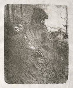 Al pie del Sinaí: La oración de los judíos polacos de Henri de Toulouse-Lautrec