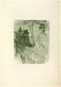 Barón Moïse pidiendo limosna, de Au Pied du Sinaï de Henri de Toulouse-Lautrec